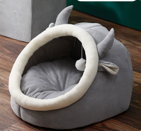 Semi-Enclosed Cat Nest Bed - main product photo