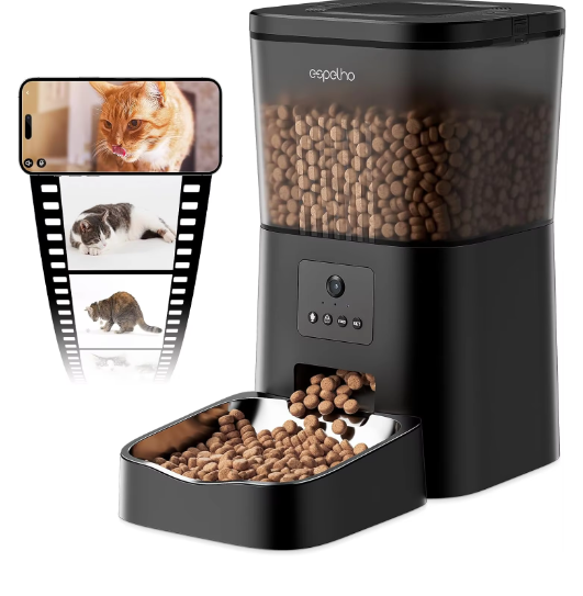 Smart Cat Feeder with HD Camera