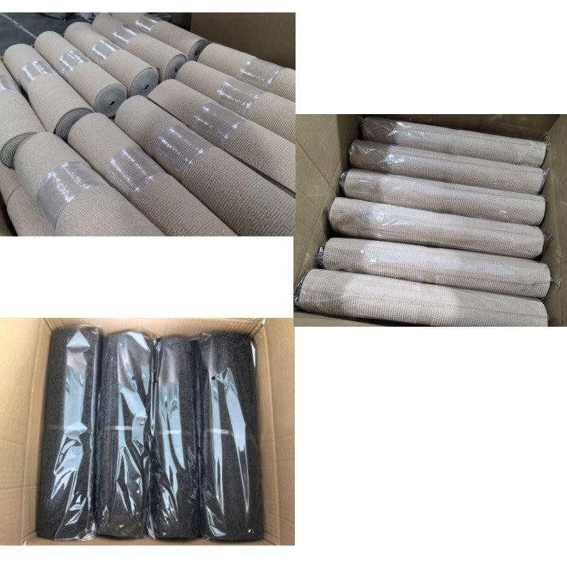 Cross-border Trimmable Self-adhesive Carpet Mat Suitable for Cat Tree Rack Furniture Step Cat Grab Column Covering Pet Supplies