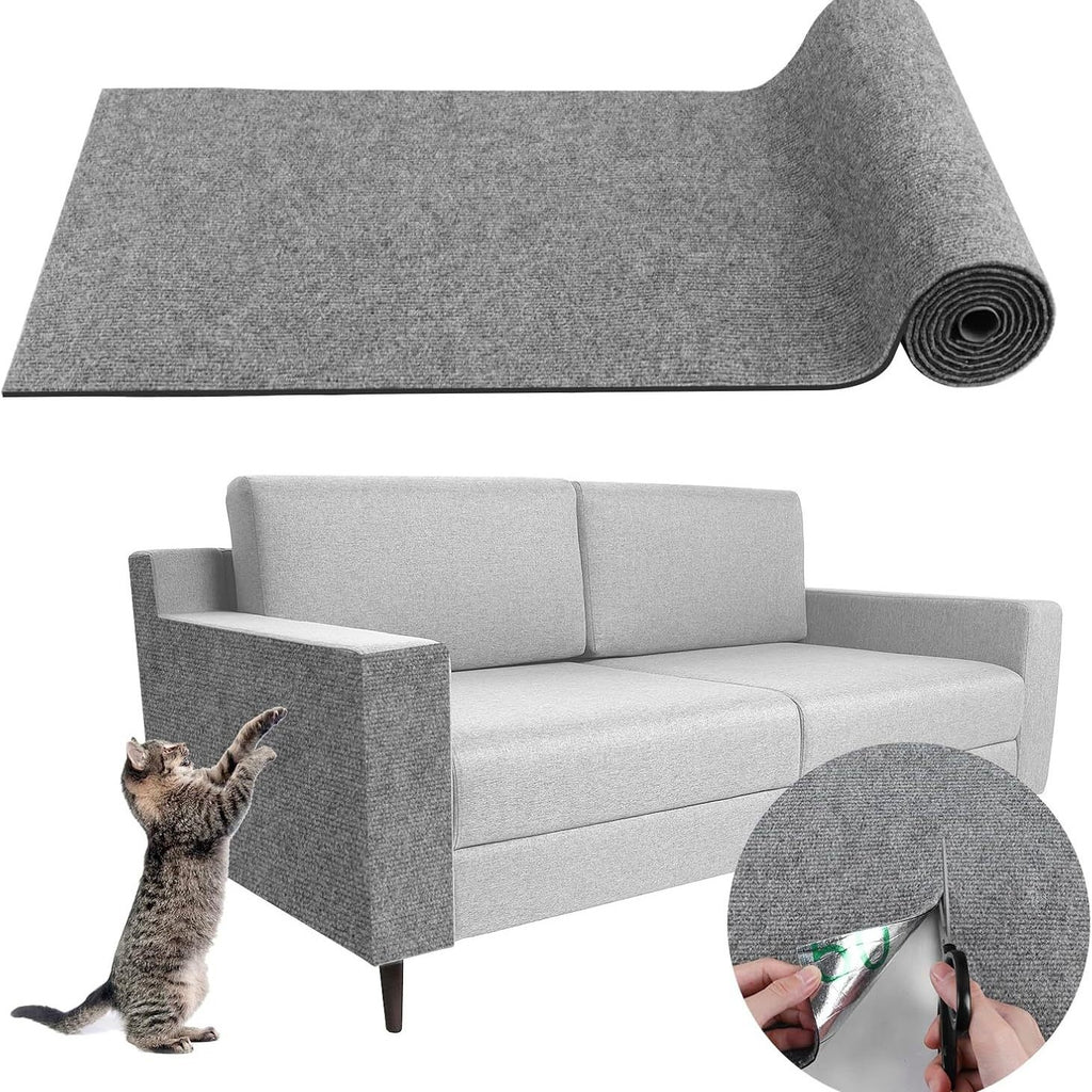 Cross-border Trimmable Self-adhesive Carpet Mat Suitable for Cat Tree Rack Furniture Step Cat Grab Column Covering Pet Supplies