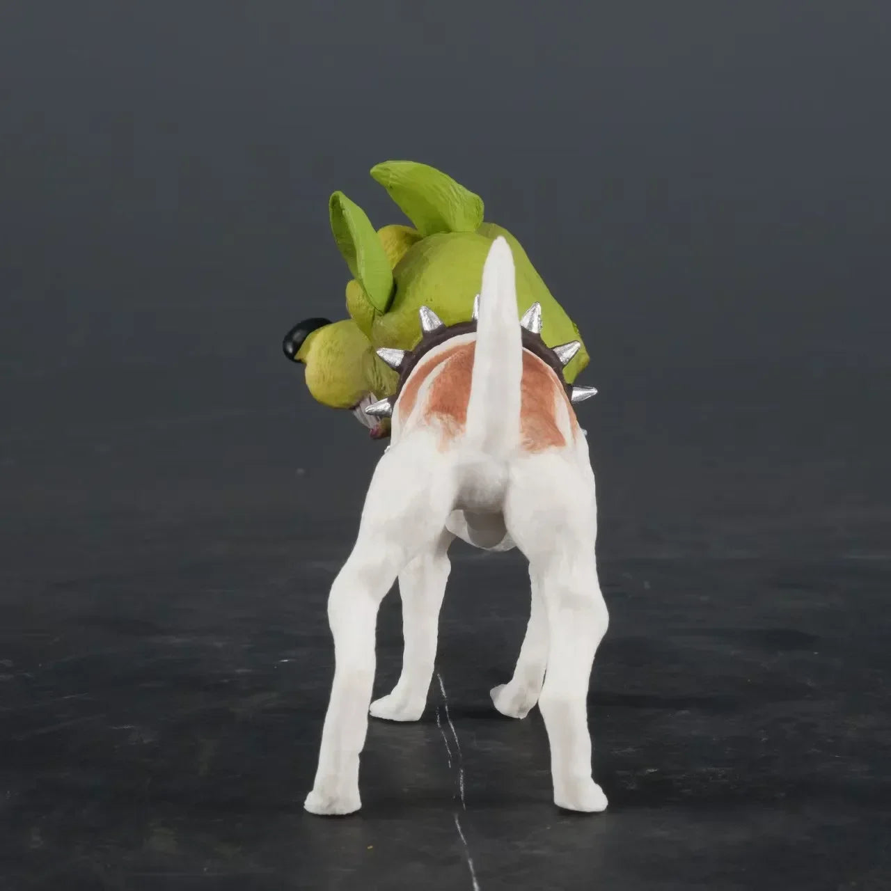 Handmade Dog Figurine - additional angle view