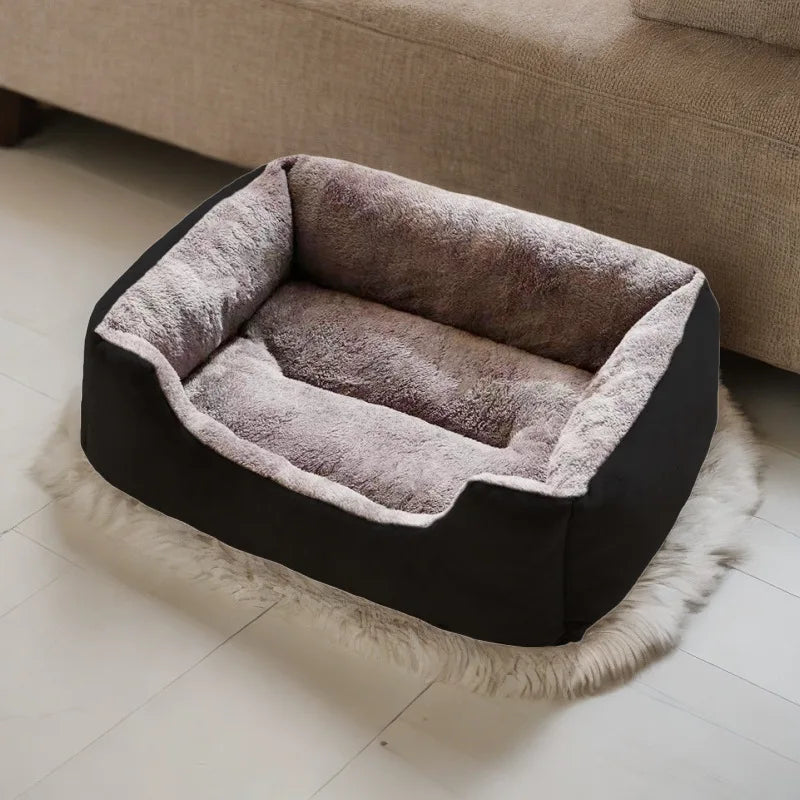 All Seasons Universal Pet Nest Cat Nest Dog Nest Mat Winter Warm Solid Square Nest Small Medium Sized Dog Teddy Corgi Sofa Bed