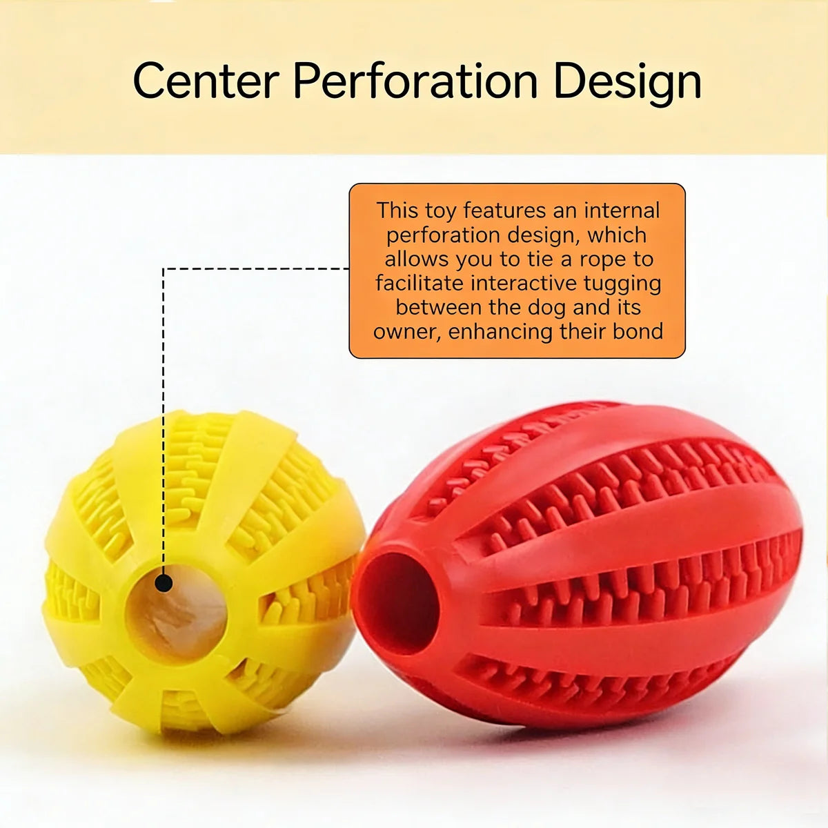 Interactive Treat-Dispensing Dental Chew Ball