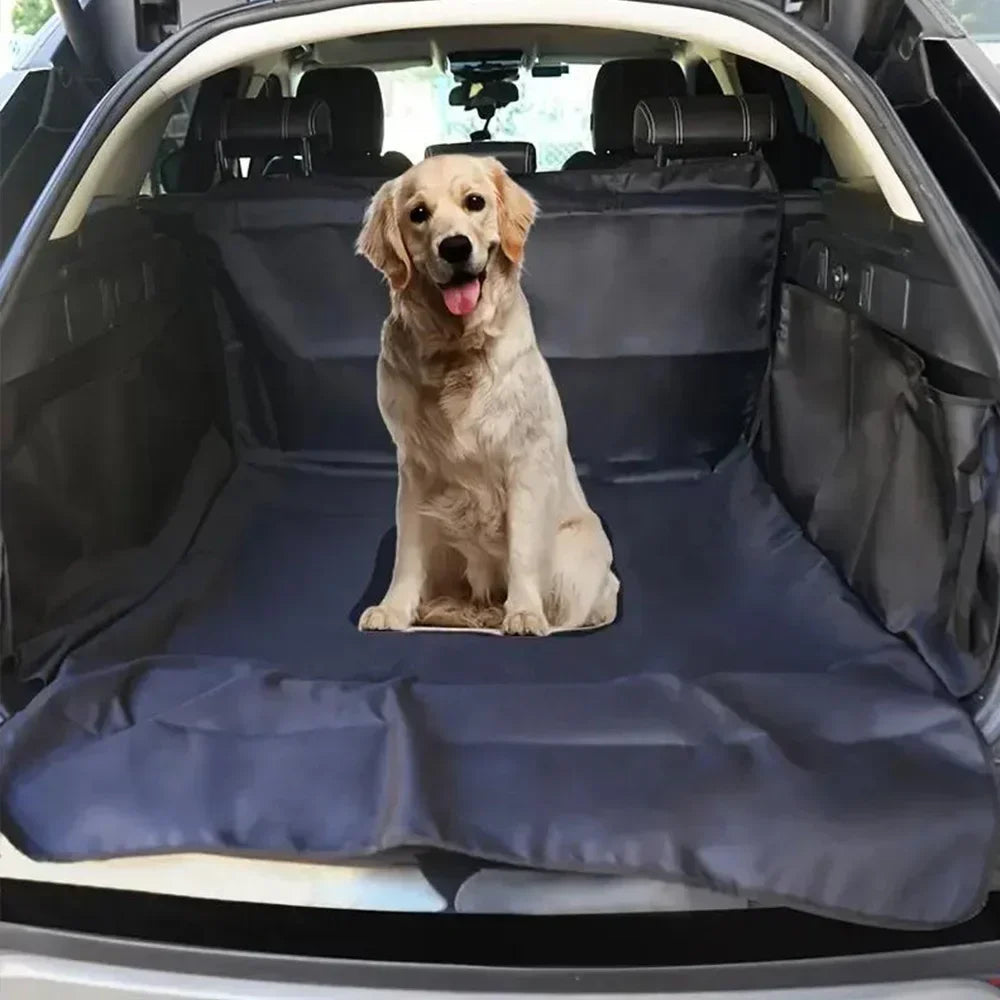 1PC Universal Waterproof Polyester Fiber Cargo Mat Portable Dustproof Luggage Liner Pet Mat for Car SUV Trunk Protection