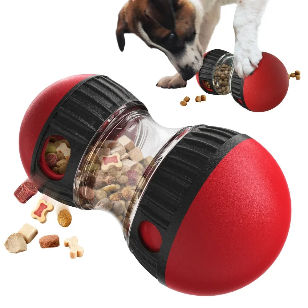 Interactive Rolling Track Treat Toy for Dogs