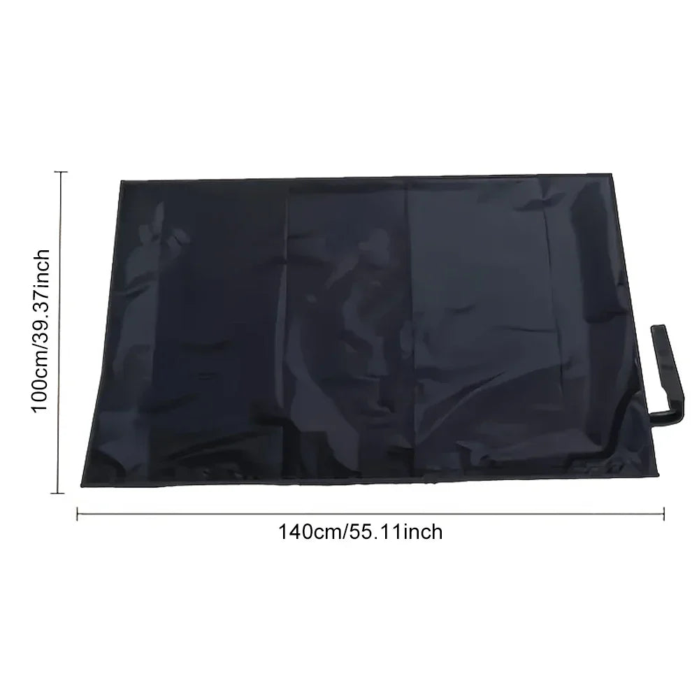 1PC Universal Waterproof Polyester Fiber Cargo Mat Portable Dustproof Luggage Liner Pet Mat for Car SUV Trunk Protection