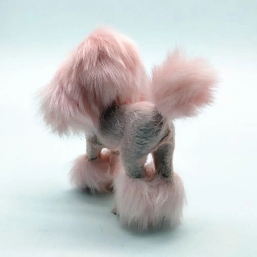Dog Photo Prop Plush Figurine - additional angle view