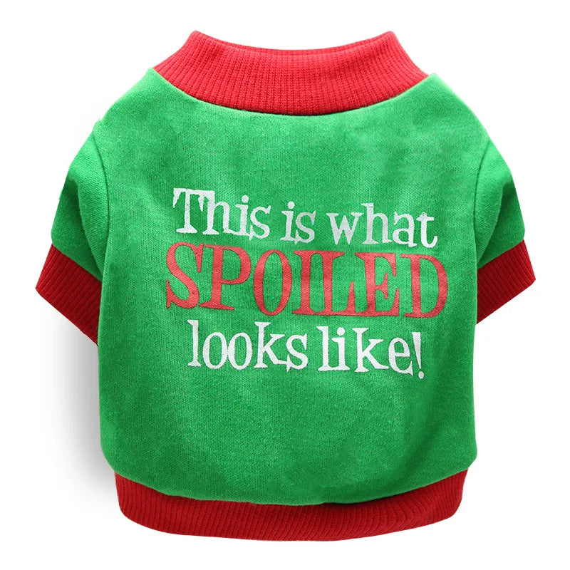 Halloween & Christmas Pet Clothes - Dog & Cat Winter Outfits for Small Breeds, Teddy, Siamese, Persian, Garfield & Blue Cats