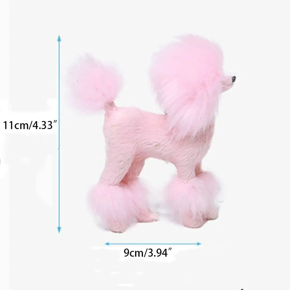 Dog Photo Prop Plush Figurine - close-up detail view