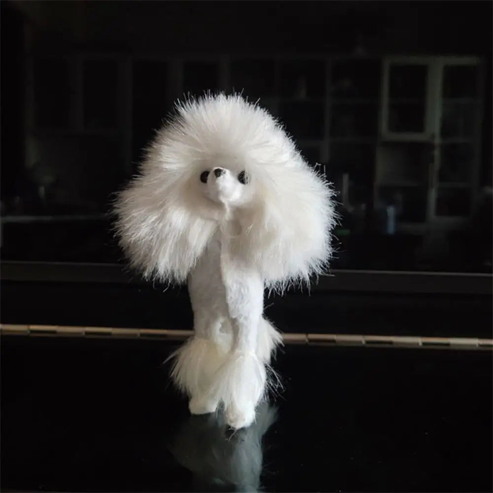 Dog Photo Prop Plush Figurine - additional angle view