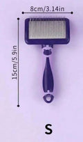 Dematting Grooming Brush for Curly & Long-Haired Dogs