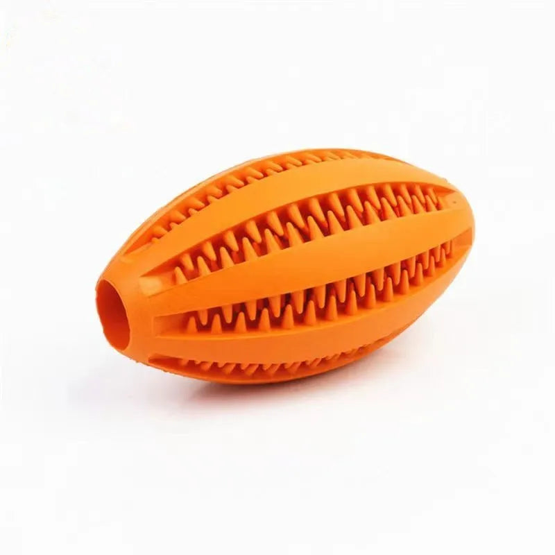 Interactive Treat-Dispensing Dental Chew Ball