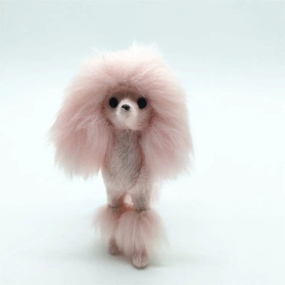 Dog Photo Prop Plush Figurine - close-up detail view