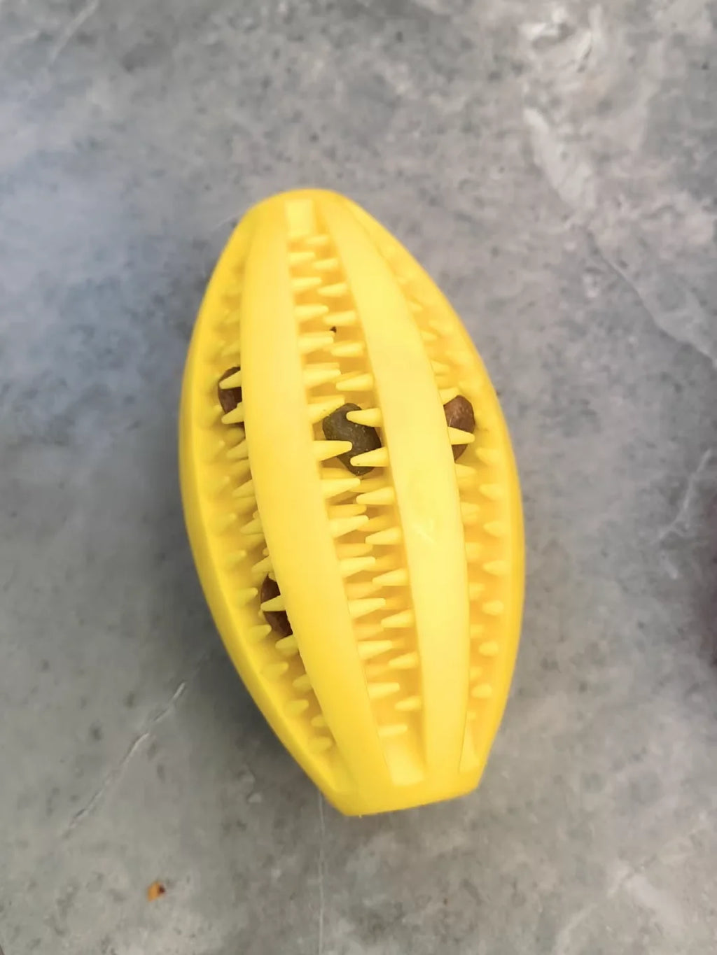 Interactive Treat-Dispensing Dental Chew Ball