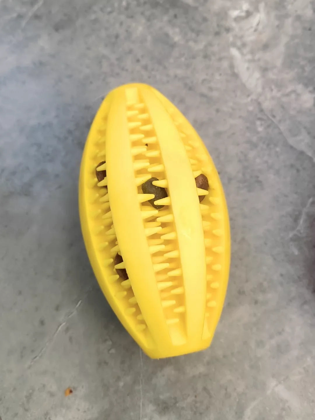 Interactive Treat-Dispensing Dental Chew Ball