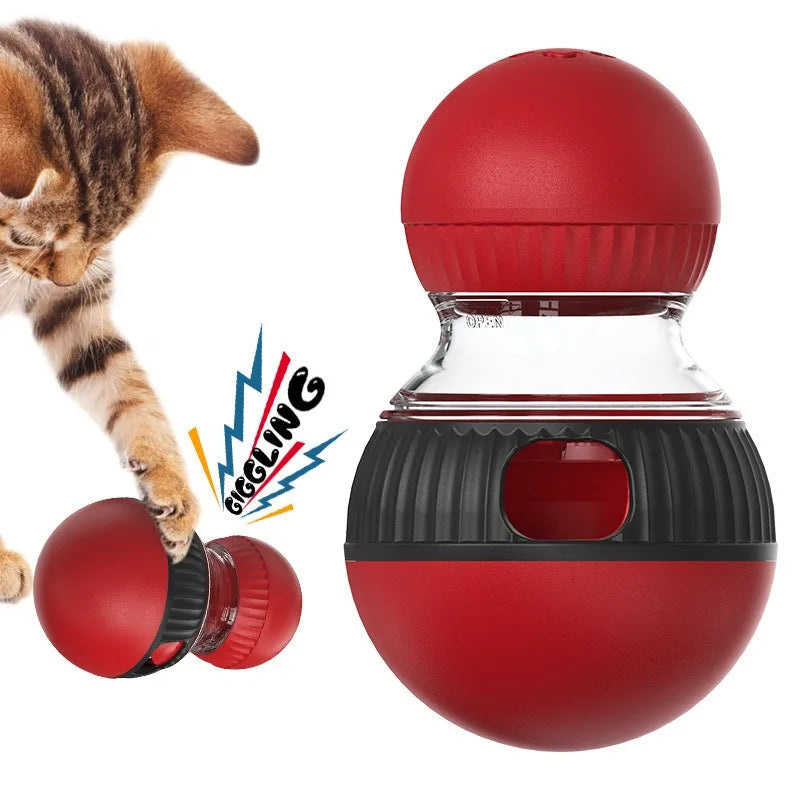 Interactive Rolling Track Treat Toy for Dogs