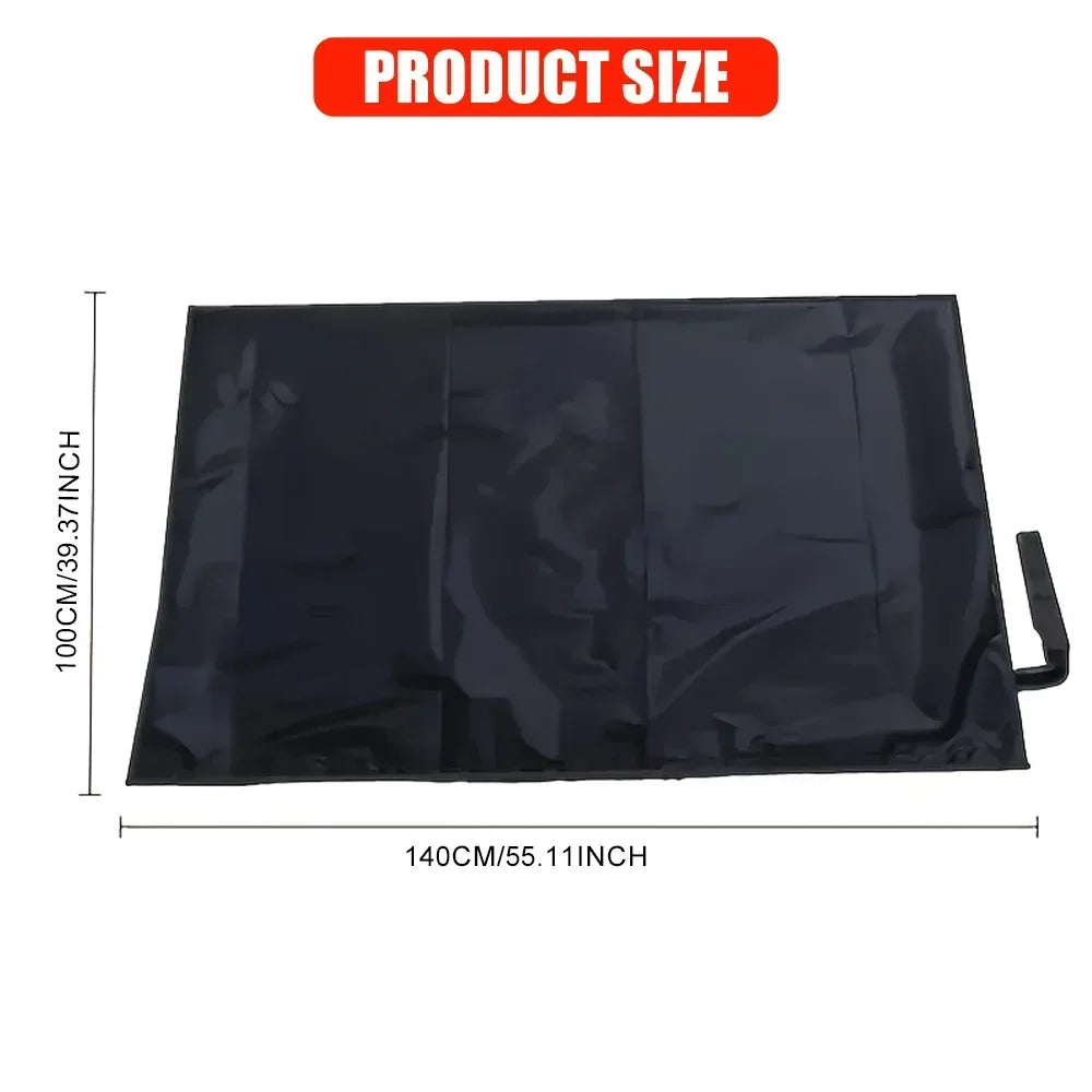 1PC Universal Waterproof Polyester Fiber Cargo Mat Portable Dustproof Luggage Liner Pet Mat for Car SUV Trunk Protection