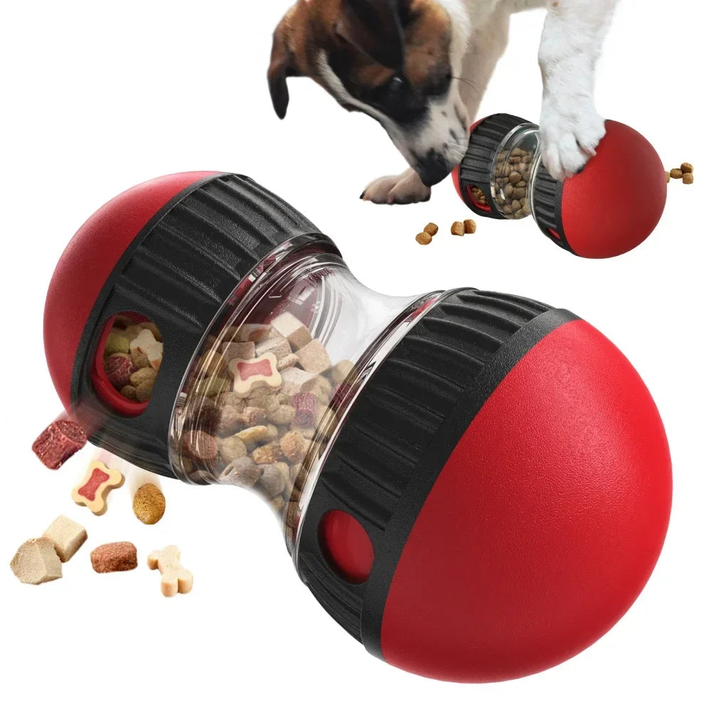 Interactive Rolling Track Treat Toy for Dogs