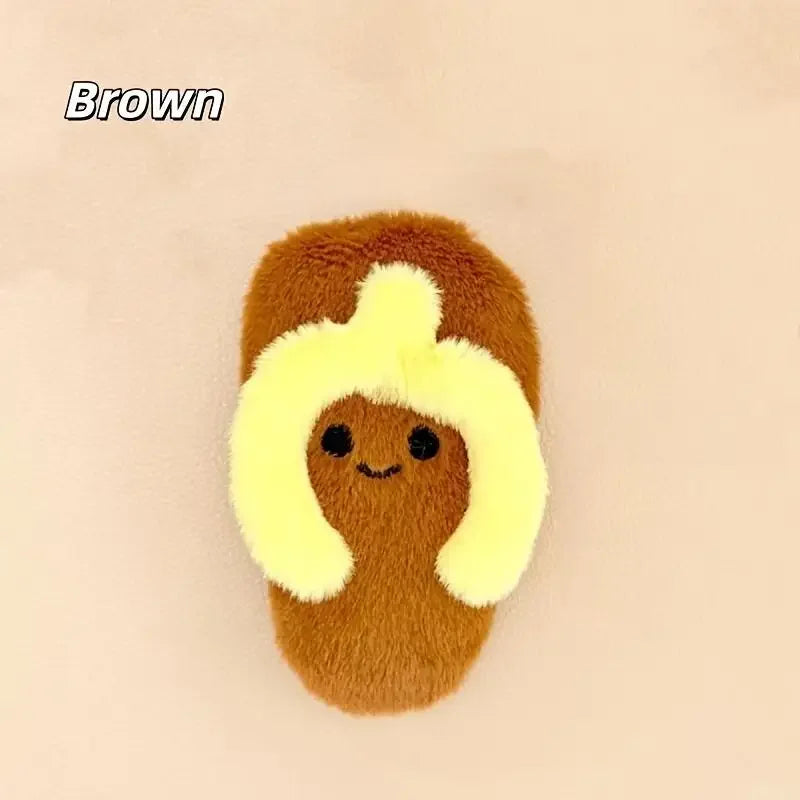 Slipper-Shaped Dental Chew Toy - close-up detail view