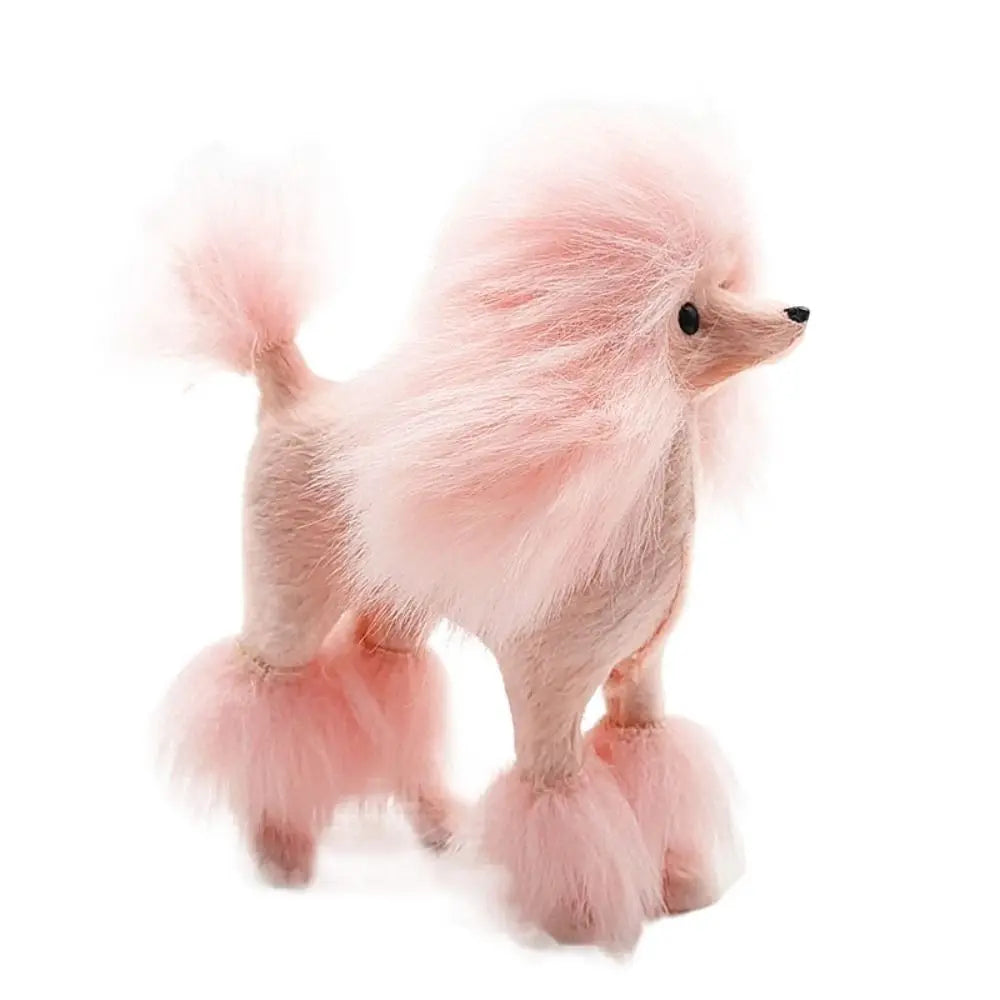Dog Photo Prop Plush Figurine - size and colour reference