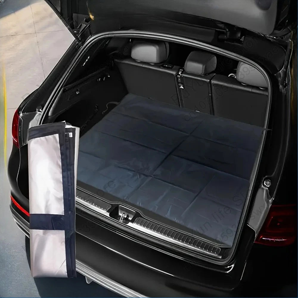 1PC Universal Waterproof Polyester Fiber Cargo Mat Portable Dustproof Luggage Liner Pet Mat for Car SUV Trunk Protection