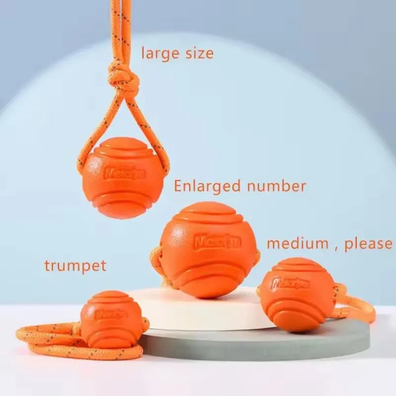 Cotton Tug Ball on Rope for Dogs