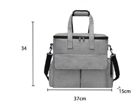 Pet Travel Bag - in use